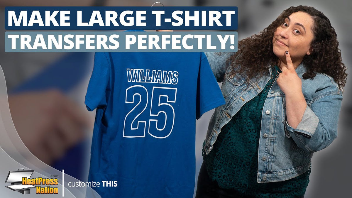 How To Create A Large T-Shirt Transfer - HeatPressNation