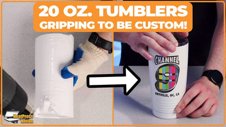 Sublimate These 20 Oz. Ringneck Tumblers With An Oven - HeatPressNation