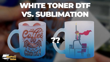 How is White Toner DTF Printing Different from Sublimation Printing? A Comprehensive Comparison - HeatPressNation