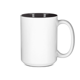 HPN ORCA Premium 15 oz. Two Tone Sublimation Ceramic Mug - 36 per Case