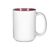 HPN ORCA Premium 15 oz. Two Tone Sublimation Ceramic Mug - 36 per Case