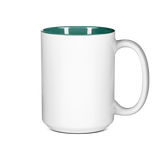 HPN ORCA Premium 15 oz. Two Tone Sublimation Ceramic Mug - 36 per Case