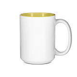 HPN ORCA Premium 15 oz. Two Tone Sublimation Ceramic Mug - 36 per Case