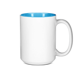 HPN ORCA Premium 15 oz. Two Tone Sublimation Ceramic Mug - 36 per Case