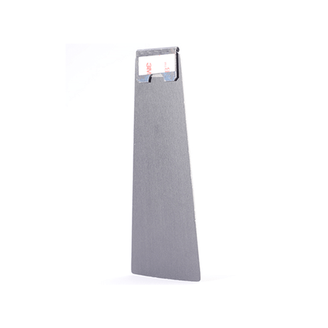 ChromaLuxe 5" x 2" Medium Metal Hinged Raw Aluminium Easel - HeatPressNation