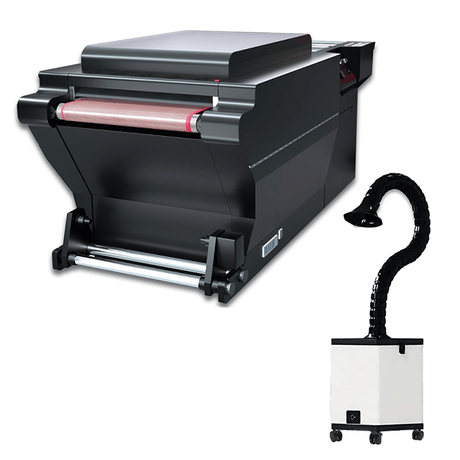 DTF Station Seismo R24 DTF Powder Shaker and Dryer with Purifier S - HeatPressNation