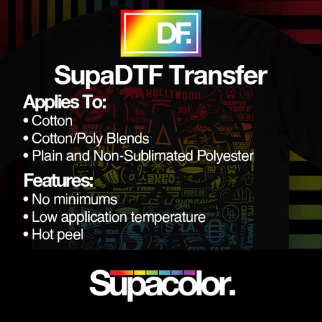 Supacolor SupaDTF Heat Transfer - HeatPressNation