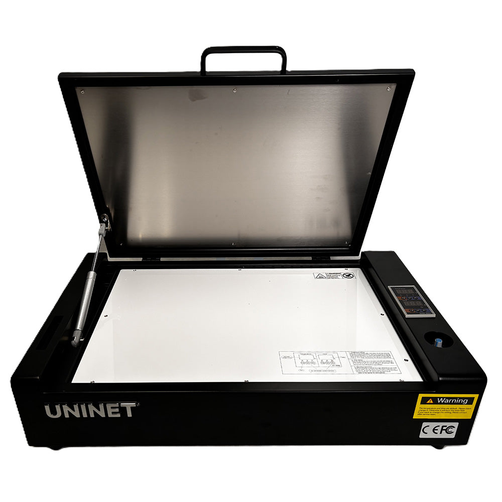 Uninet DTF Slim Heat Station V2 with Built-In Fume Extractor (A3+)