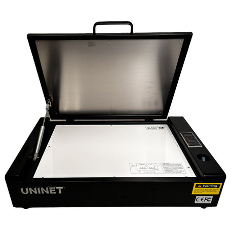 Uninet DTF Slim Heat Station V2 with Built-In Fume Extractor (A3+)