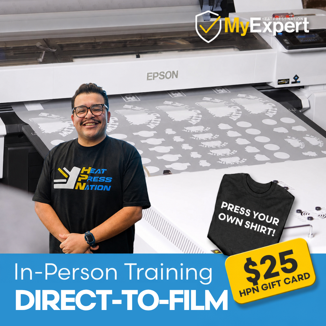MyExpert In-Person DTF Workshop - SEPTEMBER 18 - SoCal