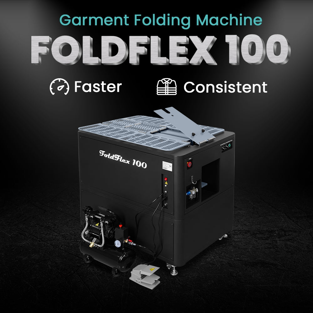 DTF Station FoldFlex 100 Folding Machine with Air Compressor