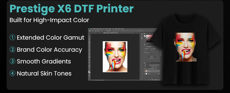 DTF Station Prestige X6 36" DTF Printer Bundle with Supplies