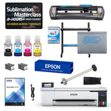 Epson SureColor F570 24" Desktop Dye-Sublimation Printer VinylSystems Cutter Bundle