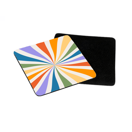 HPN SubliCraft 3.75" Square Sublimation Rubber Mug Coaster - HeatPressNation