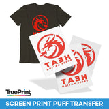HPN TruePrint Puff Custom Heat Transfers