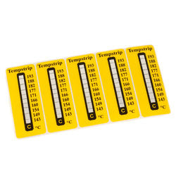 Lotus temperature measurement strips 143 to 193 C - set of 10