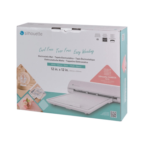 Silhouette CAMEO Electrostatic Mat White - 12 in. x 12 in. - HeatPressNation