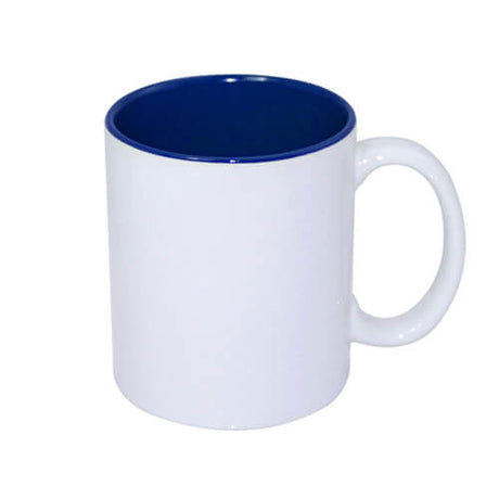 HPN SubliCraft Mug A+ 330ml with dark blue interior Sublimation Thermal Transfer