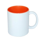 HPN SubliCraft Mug ECO 330 ml with orange interior Sublimation Thermal Transfer