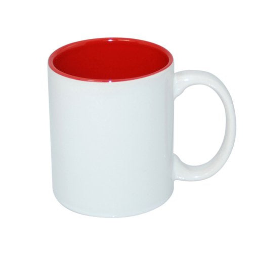 HPN SubliCraft Mug ECO 330 ml with red interior Sublimation Thermal Transfer
