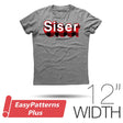 Siser EASYPATTERNS Plus Heat Transfer Vinyl 12" - By the Yard - HeatPressNation