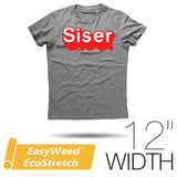 Siser EASYWEED ECOSTRETCH Heat Transfer Vinyl 12" - By the Yard - HeatPressNation