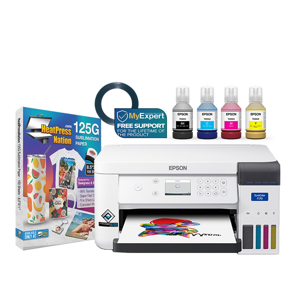 Epson SureColor F170 Sublimation Printer Basic Bundle