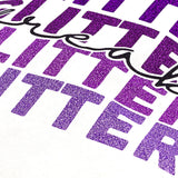 Siser GLITTER Heat Transfer Vinyl - 20" x 1 Foot - HeatPressNation