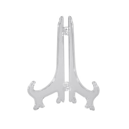 HPN SubliCraft Plate Display Stand Ø 25 cm - Transparent