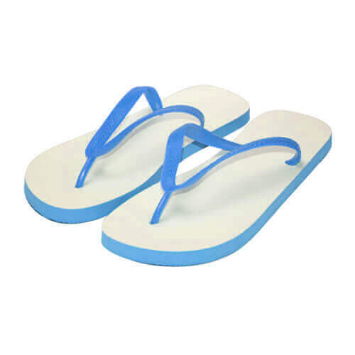 HPN SubliCraft Children’s Photo Flip-Flops Blue Sublimation Thermal Transfer
