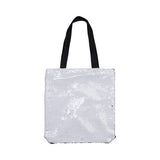 HPN SubliCraft 35 x 38 cm bag with white sequins for sublimation printing