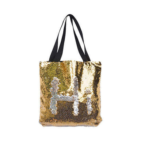HPN SubliCraft 35 x 38 cm bag with gold sequins for sublimation printing