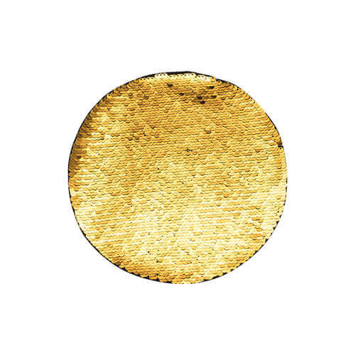 HPN SubliCraft Two-Color Sequin Circle Ø 19 cm - Gold