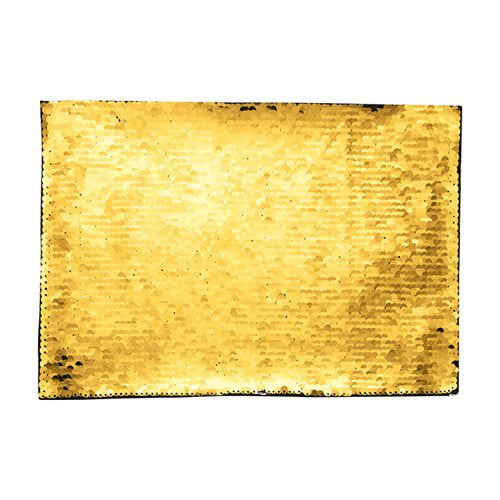 HPN SubliCraft Two-Color Sequin Rectangle 21 x 28 cm - Gold