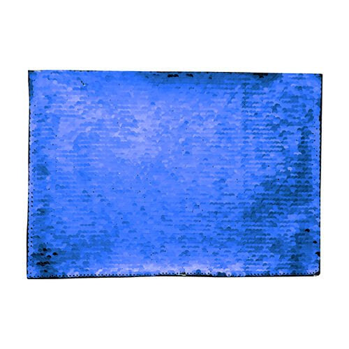 HPN SubliCraft Two-Color Sequin Rectangle 21 x 28 cm - Blue