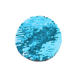 HPN SubliCraft Two-Color Sequin Circle Ø 10 cm - Light Blue