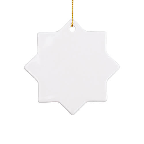 HPN SubliCraft Ceramic Pendant for Sublimation - Octagon