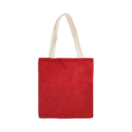 HPN SubliCraft Plush bag 34 x 37 cm for sublimation - red