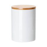 HPN SubliCraft 750 ml Ceramic Container with Wooden Lid for Sublimation