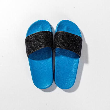 HPN SubliCraft Adult Flip-Flops for Sublimation - Blue Sole