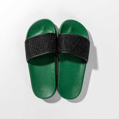 HPN SubliCraft Adult Flip-Flops for Sublimation - Green Sole