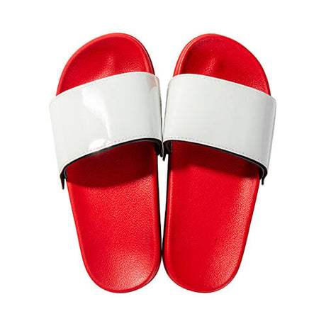 HPN SubliCraft Adult Flip-Flops for Sublimation - Red Sole