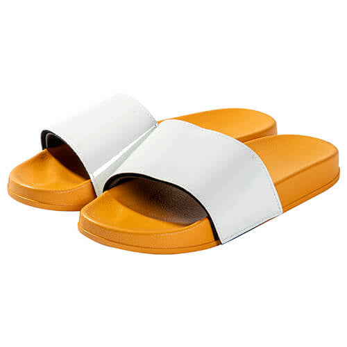 HPN SubliCraft Adult Flip-Flops for Sublimation - Yellow Sole