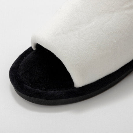HPN SubliCraft Adult Sublimation Slippers with Long Upper - Black Sole