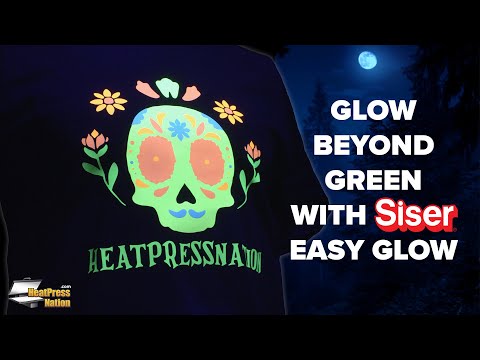 Siser Easy Glow Heat Transfer Vinyl - 12" x 5 Yards