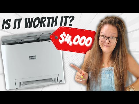 Uninet IColor 560 White Toner DTF Printer Pro Bundle
