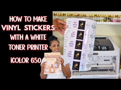 Uninet IColor 650 White Toner DTF Printer Pro Bundle