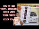Uninet IColor 650 White Toner DTF Printer Pro Bundle