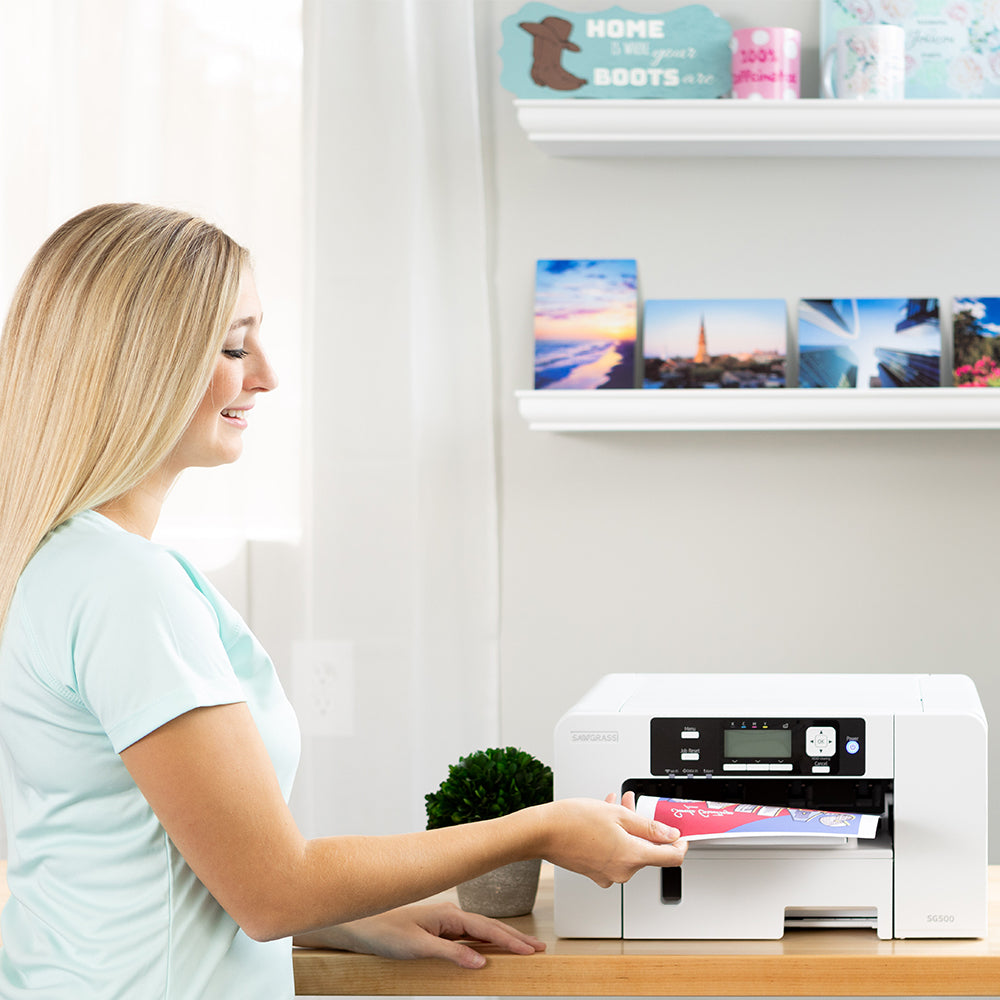 Sawgrass SG500 SubliJet UHD Sublimation Printer Starter Kit 220v