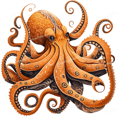 Octopus Design - HeatPressNation